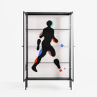 Décomposé - Cabinet - David Vanadia - Antracite - Clear glass