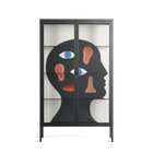 Désordre_Intérieur - Cabinet - David Vanadia - Antracite - Clear glass
