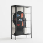 Désordre_Intérieur - Cabinet - David Vanadia - Antracite - Clear glass