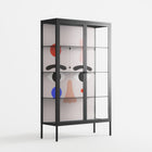 Équilibré - Cabinet - David Vanadia - Antracite - Clear glass