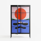 Immergé - Cabinet - David Vanadia - Antracite - Clear glass
