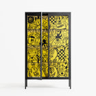 What a Mess - Cabinet - Craig Watkins - Antracite - Clear glass