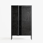 The Single Color - Cabinet - Craig Watkins - Antracite - Clear glass