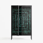 Optical Delusion - Cabinet - Craig Watkins - Antracite - Clear glass