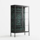 Optical Delusion - Cabinet - Craig Watkins - Antracite - Clear glass