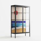 Ocean Sunrise - Cabinet - Henry Rivers - Antracite - Clear glass