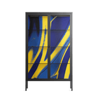Blue Gale - Cabinet - Oluwasheyi Adebayo - Antracite - Clear glass