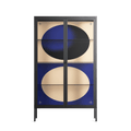 Entrance - Cabinet - Oluwasheyi Adebayo - Antracite - Clear glass