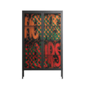 Hours - Cabinet - Oluwasheyi Adebayo - Antracite - Clear glass