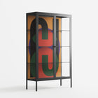 JJ - Cabinet - Oluwasheyi Adebayo - Antracite - Clear glass
