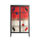Parallel Mirage - Cabinet - Oluwasheyi Adebayo - Antracite - Clear glass
