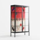 Parallel Mirage - Cabinet - Oluwasheyi Adebayo - Antracite - Clear glass