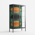 Soul Split - Cabinet - Oluwasheyi Adebayo - Antracite - Clear glass