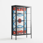 Velvet Dusk - Cabinet - Oluwasheyi Adebayo - Antracite - Clear glass