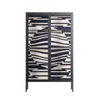 Wave Lens - Cabinet - Oluwasheyi Adebayo - Antracite - Clear glass