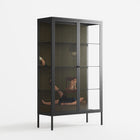 Friday Night Rituals - Cabinet - Kristin Eriksson - Antracite - Clear glass