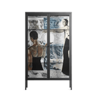 Balance - Cabinet - Sophie Goudman-Peachey - Antracite - Clear glass