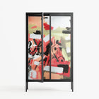Rogue - Cabinet - Caitlin Flood-Molyneux - Antracite - Clear glass