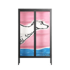 Fleeing - Cabinet - Caitlin Flood-Molyneux - Antracite - Clear glass