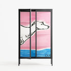 Fleeing - Cabinet - Caitlin Flood-Molyneux - Antracite - Clear glass