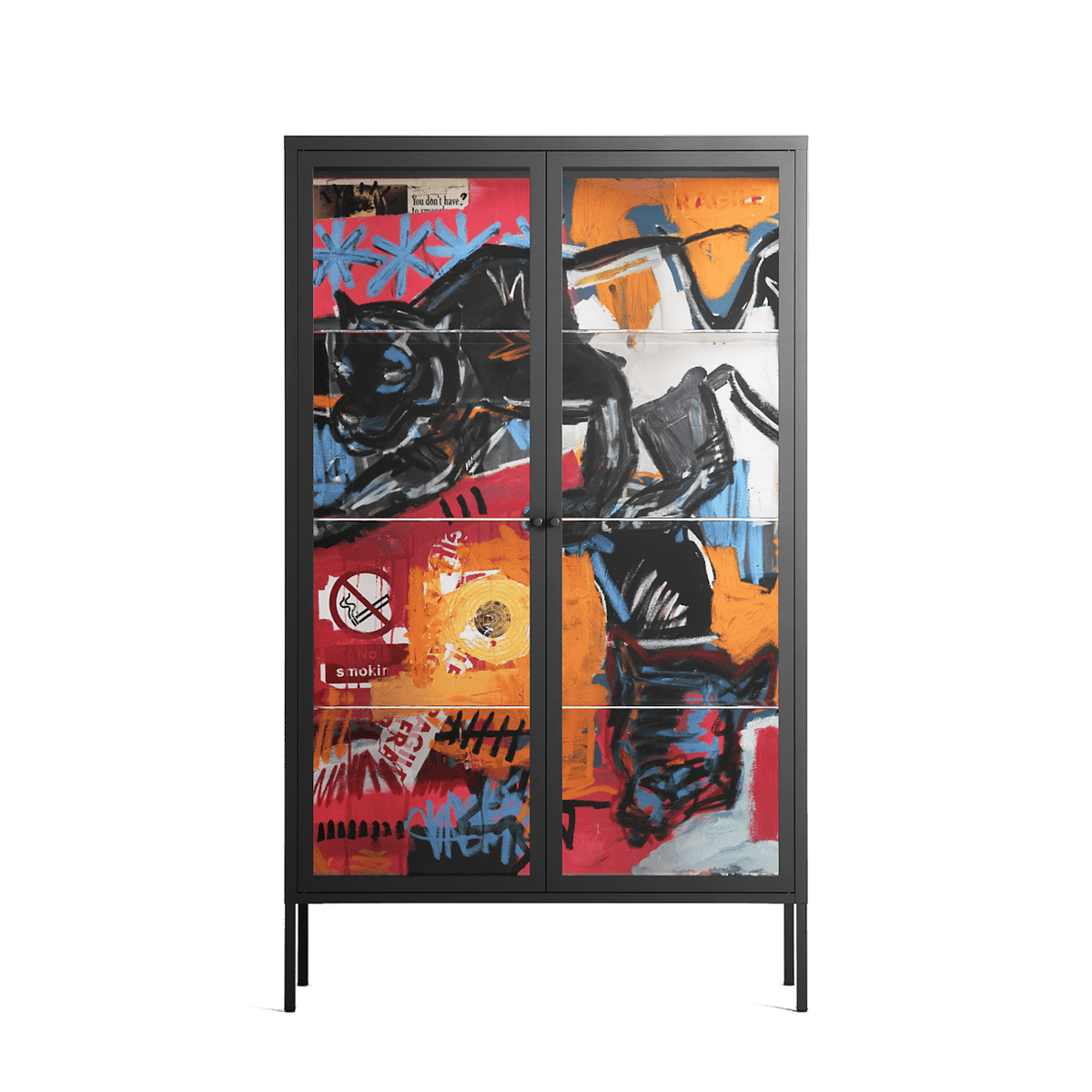 Ambush - Cabinet - Caitlin Flood-Molyneux - Antracite - Clear glass