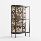 Delight Pink - Cabinet - Diana Catchpole - Antracite - Clear glass
