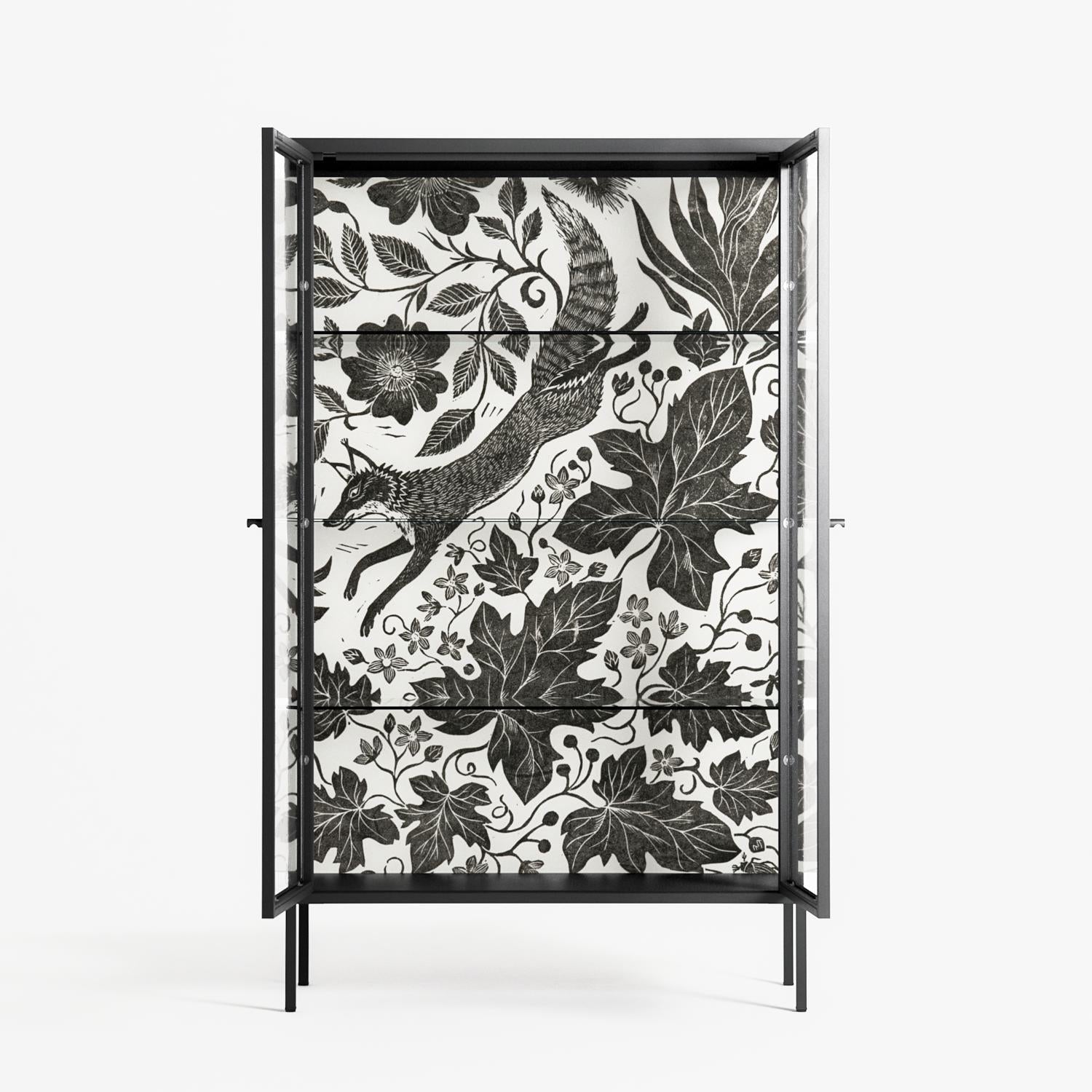 Ode to Summer 4 - Cabinet - Diana Catchpole - Antracite - Clear glass