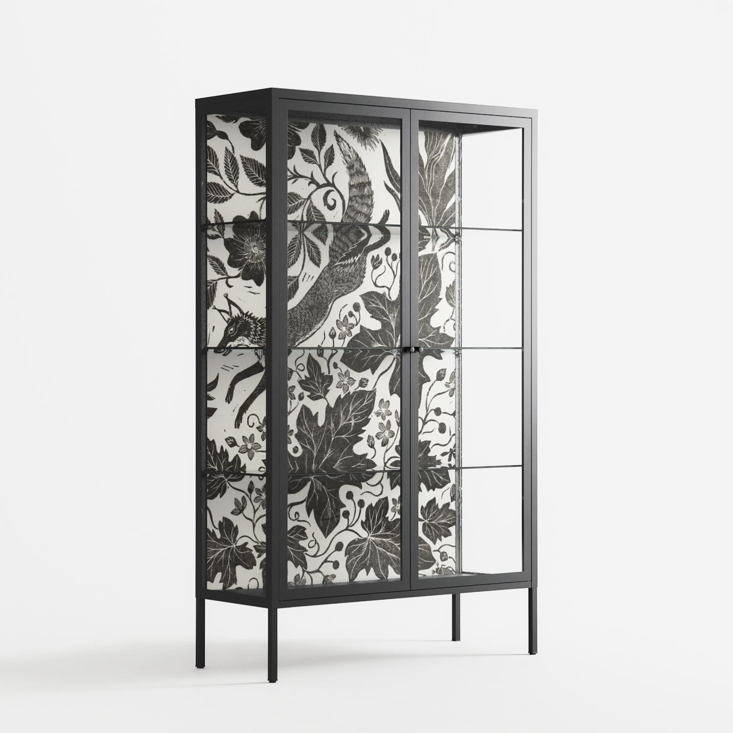 Ode to Summer 4 - Cabinet - Diana Catchpole - Antracite - Clear glass