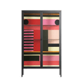 Harmonic - Cabinet - Rikki Hewitt - Antracite - Clear glass