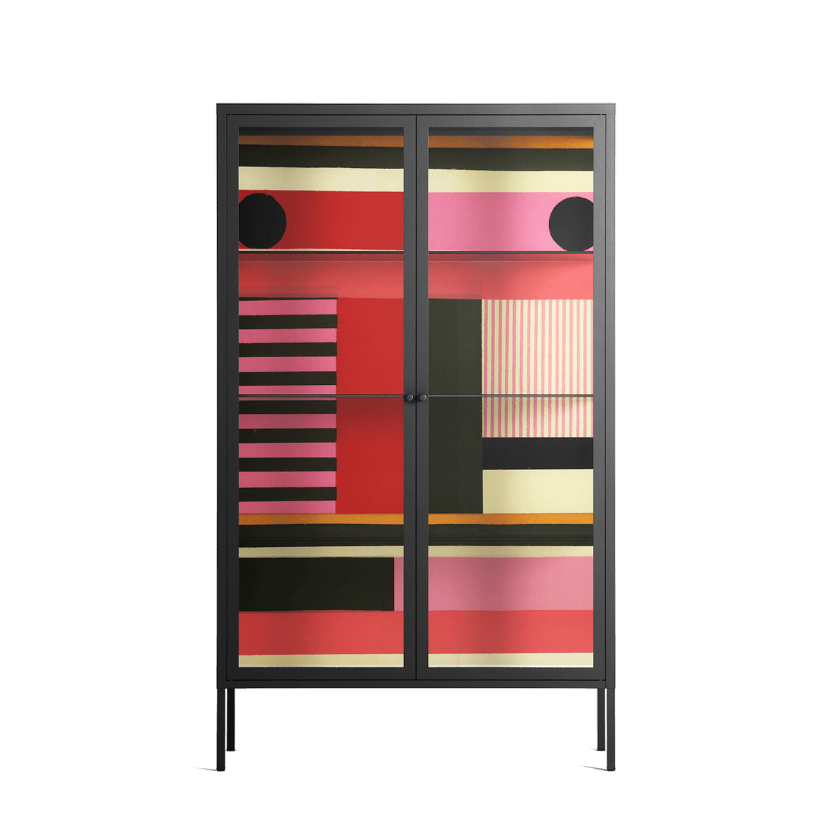 Harmonic - Cabinet - Rikki Hewitt - Antracite - Clear glass