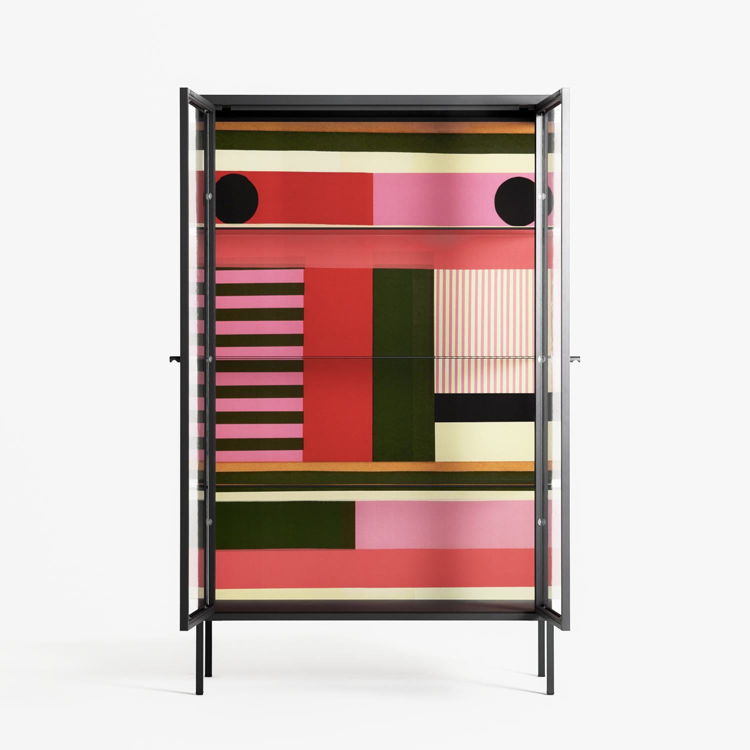 Harmonic - Cabinet - Rikki Hewitt - Antracite - Clear glass