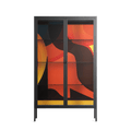 Swift - Cabinet - Rikki Hewitt - Antracite - Clear glass