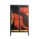 Swift - Cabinet - Rikki Hewitt - Antracite - Clear glass