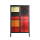 Turnstile - Cabinet - Rikki Hewitt - Antracite - Clear glass