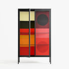 Turnstile - Cabinet - Rikki Hewitt - Antracite - Clear glass