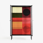 Turnstile - Cabinet - Rikki Hewitt - Antracite - Clear glass