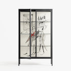 Bayeux - Cabinet - Naia Escribano - Antracite - Clear glass