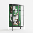 Paisaje - Cabinet - Naia Escribano - Antracite - Clear glass