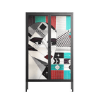 The Dessolution - Cabinet - Mathilda Kienast - Antracite - Clear glass
