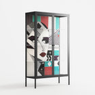 The Dessolution - Cabinet - Mathilda Kienast - Antracite - Clear glass