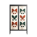 Curious Creatures - Cabinet - Ethan Fender - Antracite - Clear glass