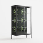 Evergreen Stag - Cabinet - Ethan Fender - Antracite - Clear glass