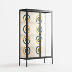 Gleam Dusk - Cabinet - Ethan Fender - Antracite - Clear glass