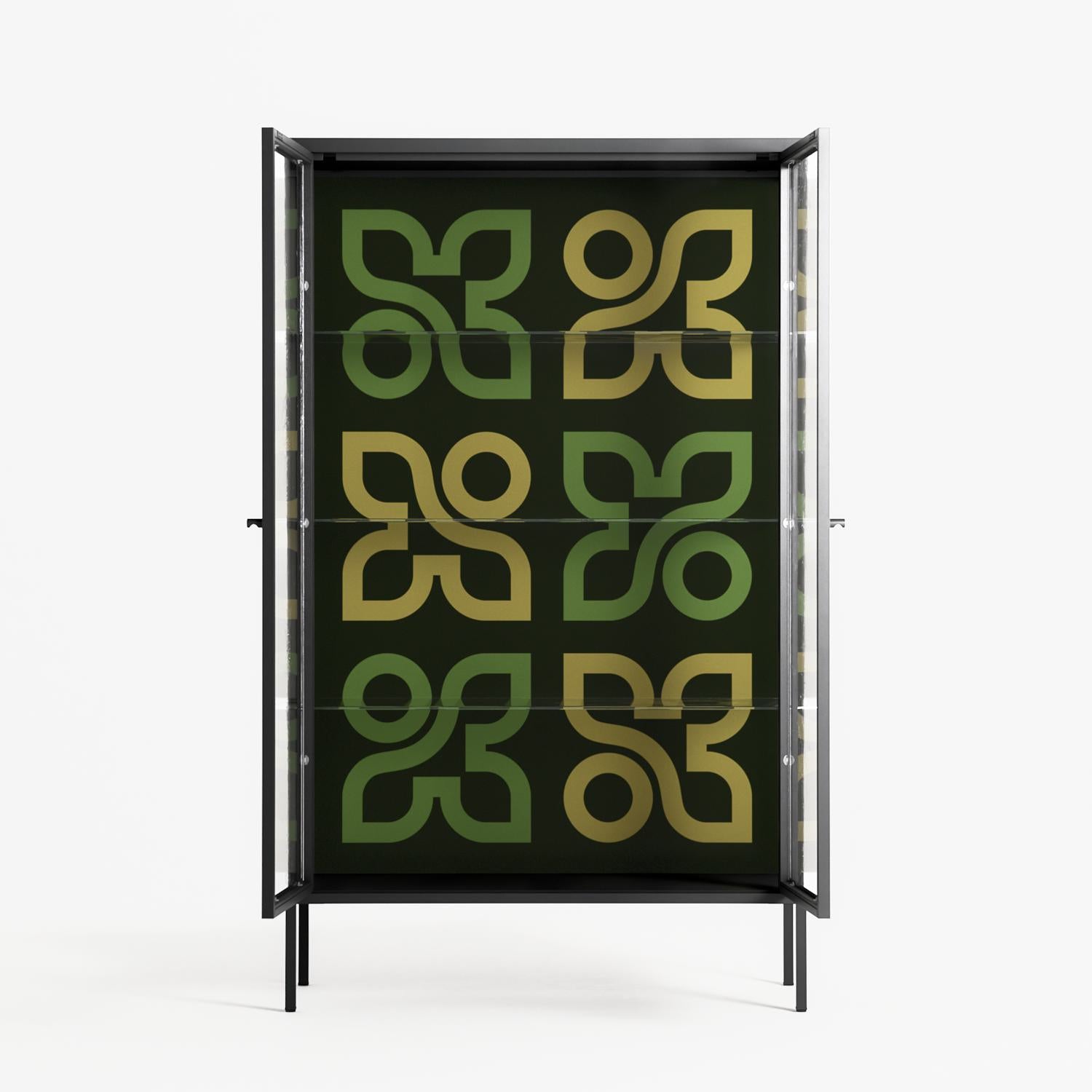 Ultra Bloom - Cabinet - Ethan Fender - Antracite - Clear glass