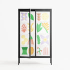 Shapes - Cabinet - Lydia Greaves - Antracite - Clear glass
