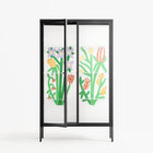 Bouquets - Cabinet - Lydia Greaves - Antracite - Clear glass