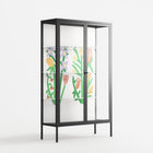 Bouquets - Cabinet - Lydia Greaves - Antracite - Clear glass
