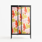 Cats - Cabinet - Lydia Greaves - Antracite - Clear glass