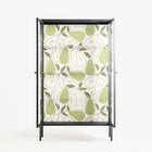 Pears - Cabinet - Lydia Greaves - Antracite - Clear glass