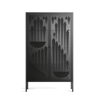 Black Fern - Cabinet - Konrad Blaszczyk - Antracite - Overlay Glass